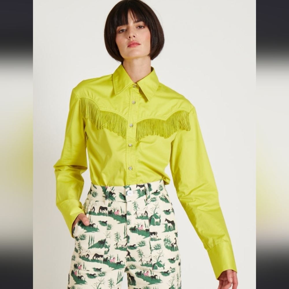 Rachel Antonoff Loretta Western Blouse